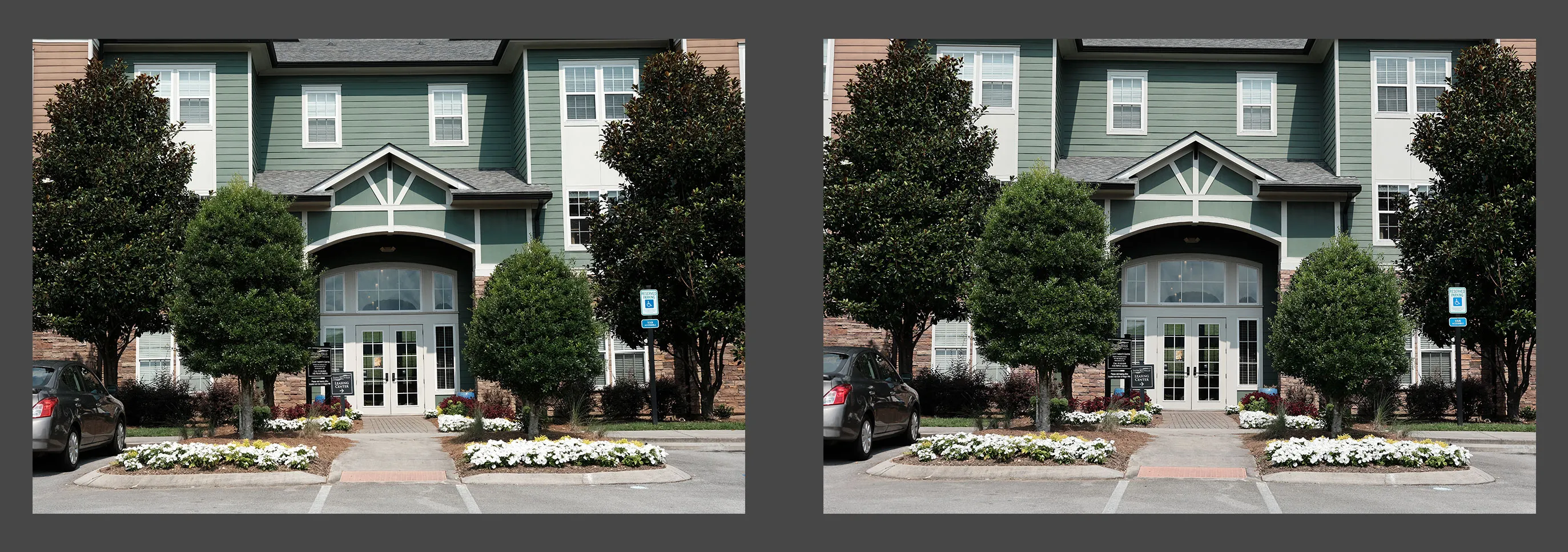 Comparison of Classic Chrome from the XT-4 compared to custom picture style applied to picture from Canon RP